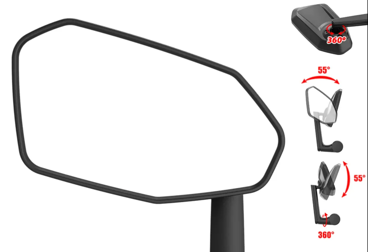 Bike Mirror RM15E Left