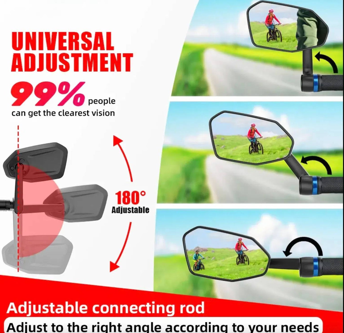 Bike Mirror RM15E Left