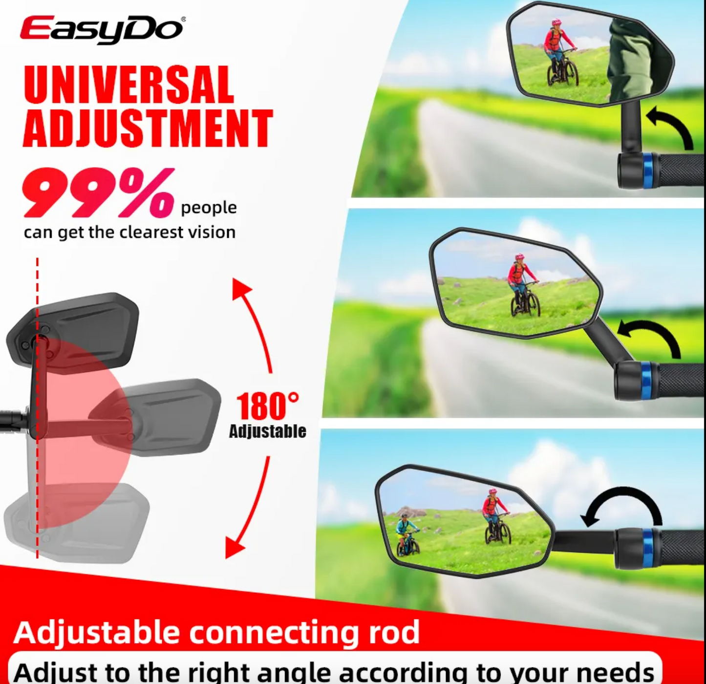 Bike Mirror RM15E Left