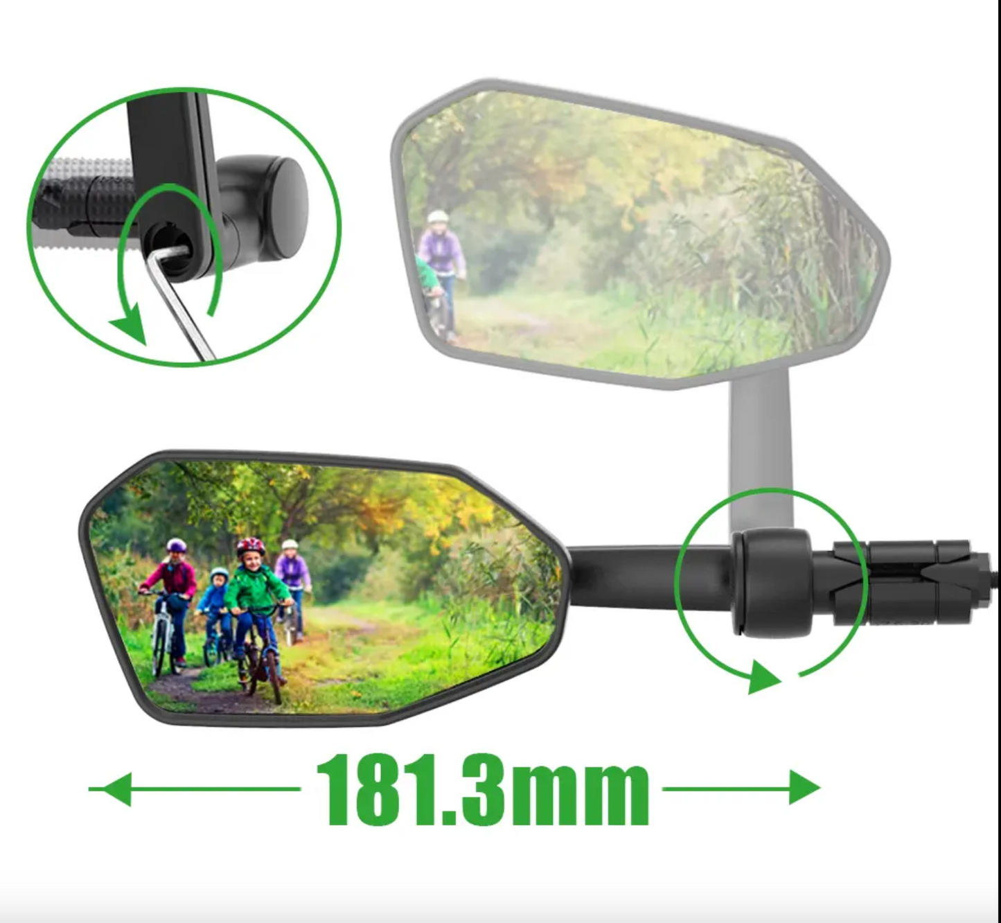 Bike Mirror RM15E Left
